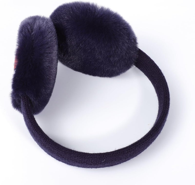Ztl Kids Knit Earmuffs Soft Plush Ear Warmers Winter Outdoor Ear Muffs for Boys Girls - Image 5